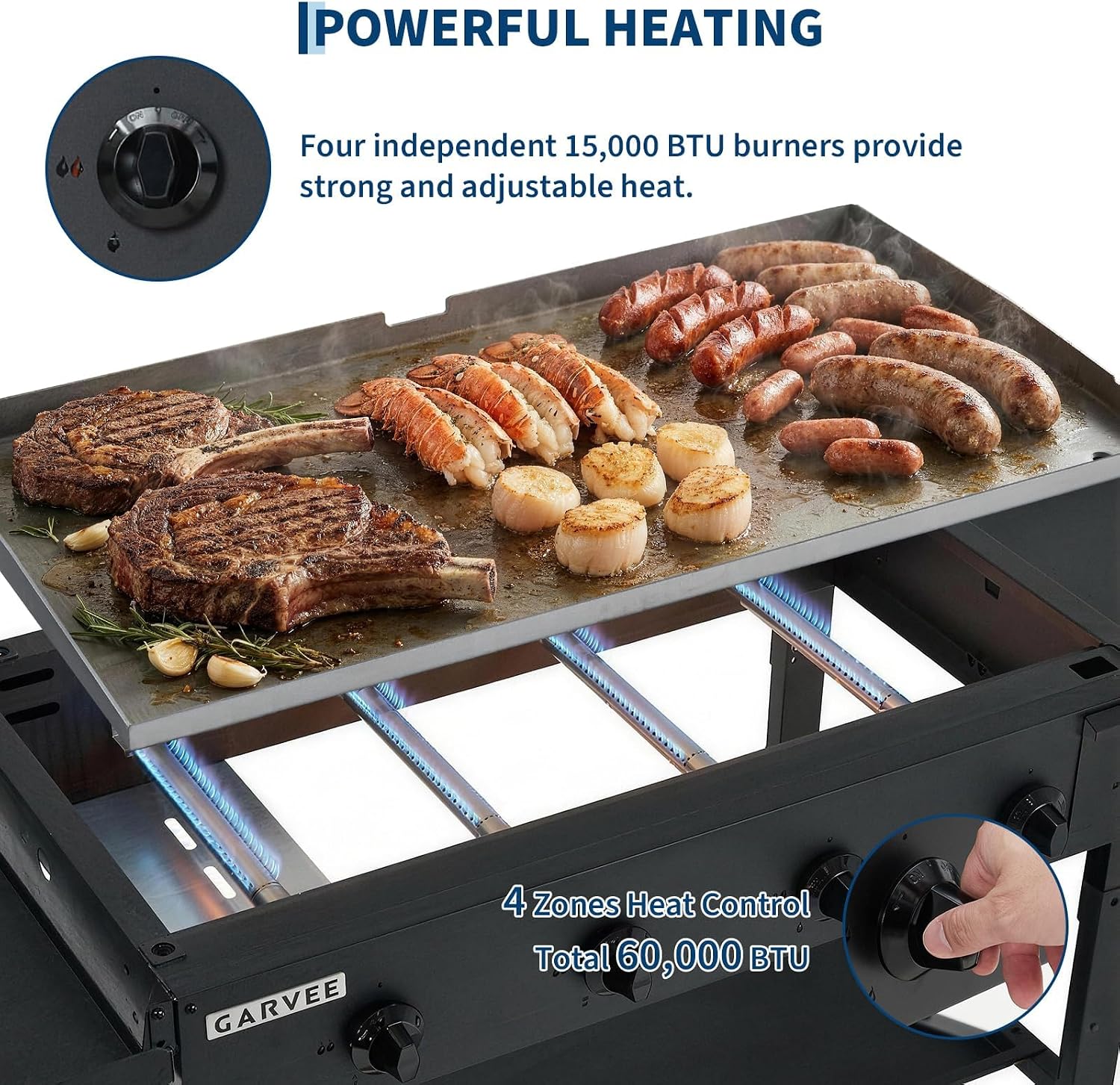 Tacleekii 36 Inch Flat Top Gri - Camping Cooking Flat Top recension och pris