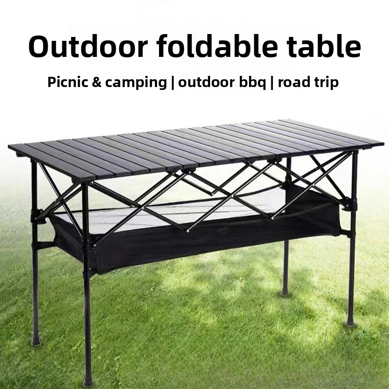 Outdoor Folding Portable Table - Camping Cooking Table recension och pris