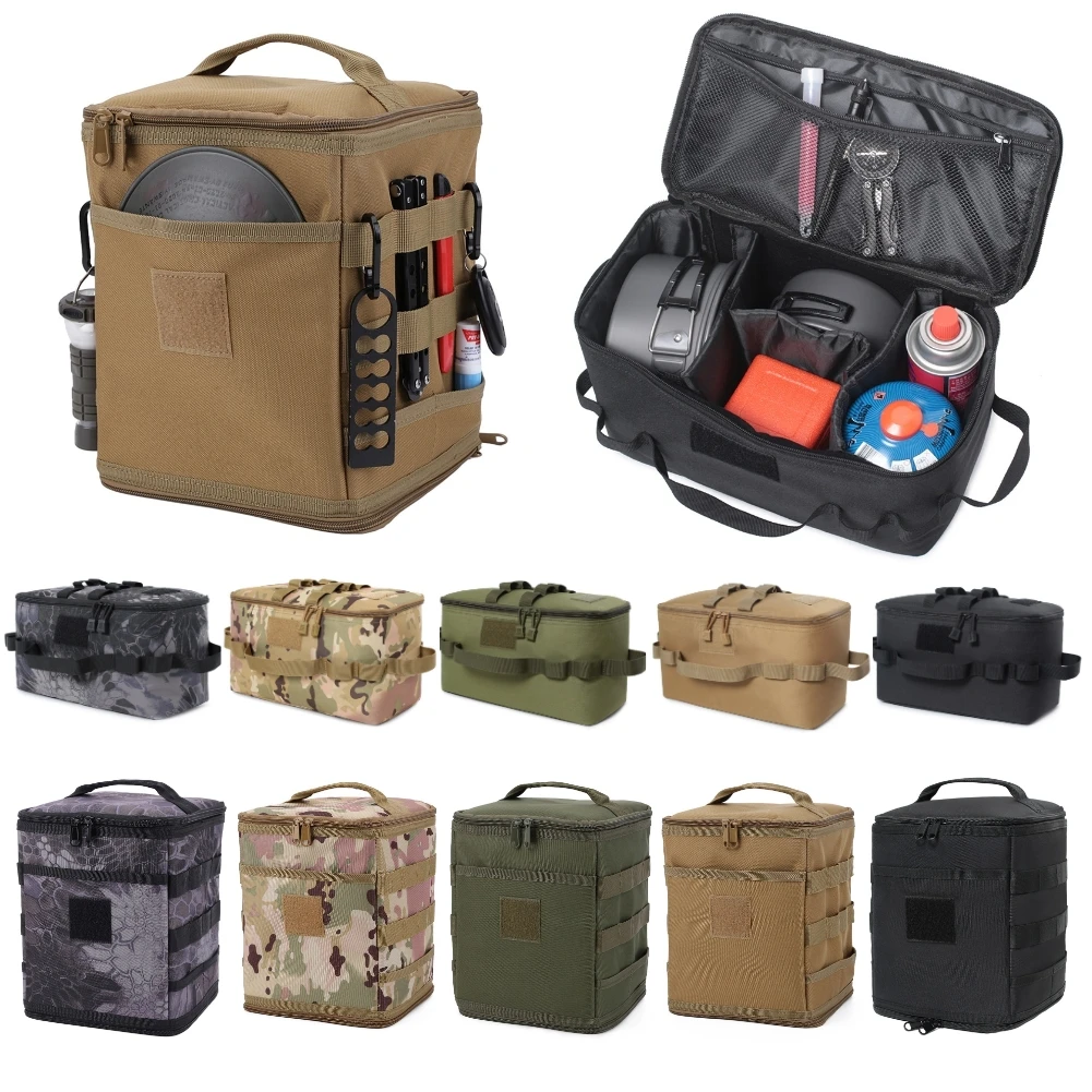 Tactical Pouch Camping Storage - Camping Hiking Cooking recension och pris