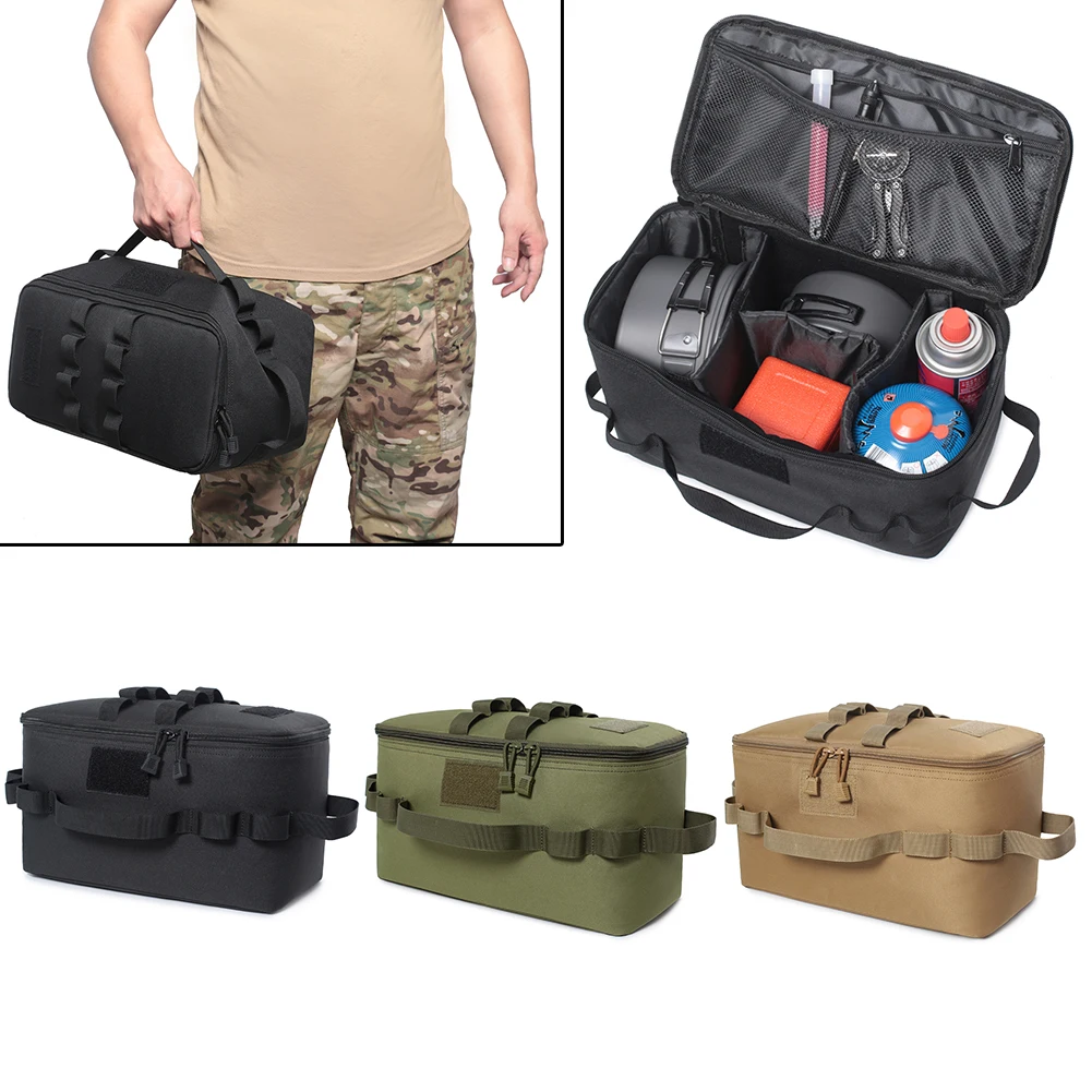Tactical Pouch Camping Storage - Camping Hiking Cooking recension och pris