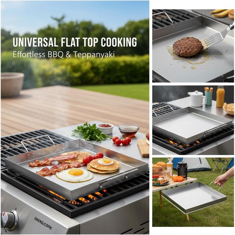 Universal Flat Top Griddle 18x - Camping Cooking Flat Top recension och pris