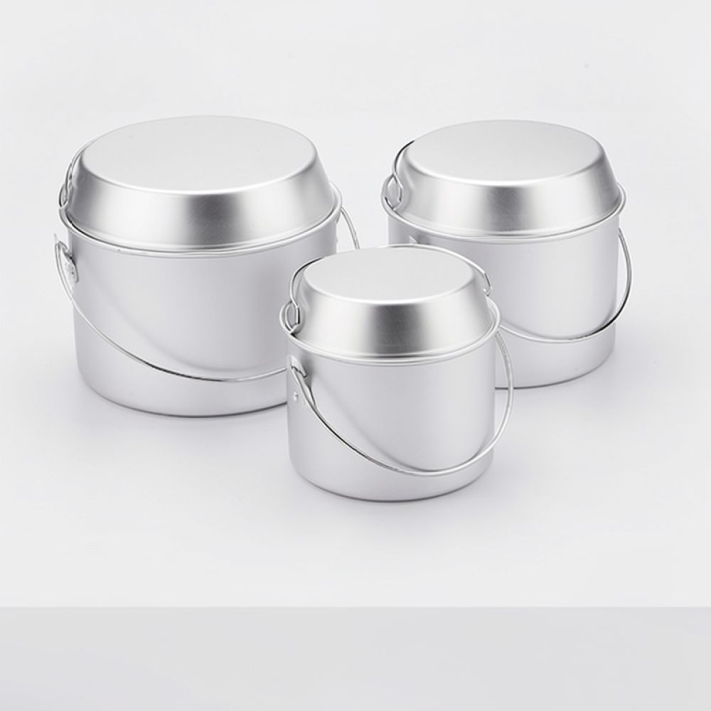 Portable Aluminum Camping Pot  - Camping Cooking Dining Set recension och pris