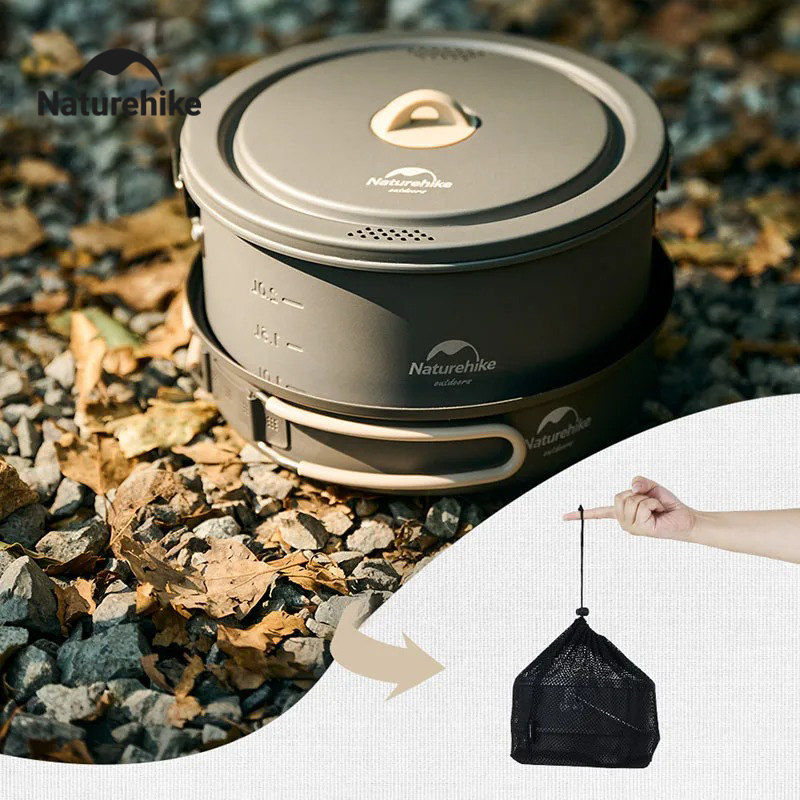 Naturehike 2025 New Outdoor Pi - Quality Camping Cooking Set recension och pris
