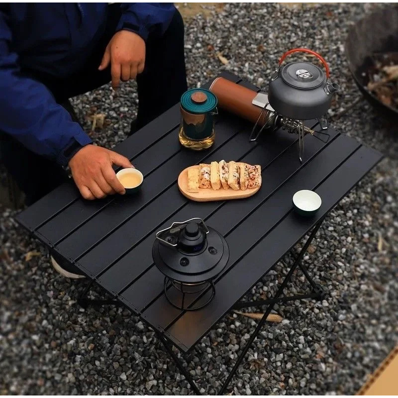 Portable Egg Roll Folding Camp - Camping Cooking Table recension och pris
