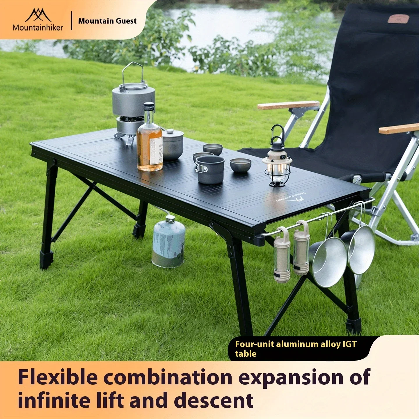Mountainhiker Folding Camping  - Camping Cooking Table recension och pris